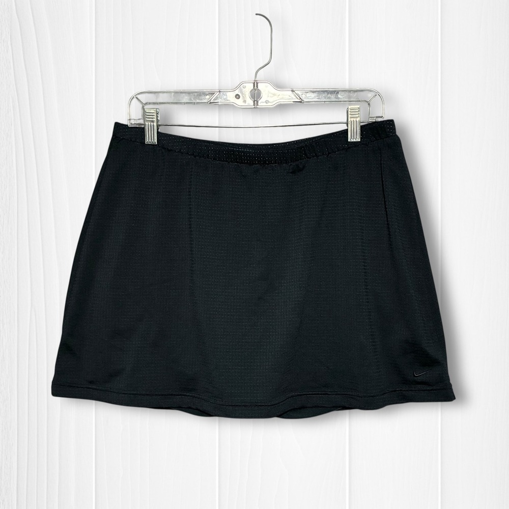 VTG Y2K Nike Dri-FIT Mini Tennis Skirt Skort Athletic‎ Women's L